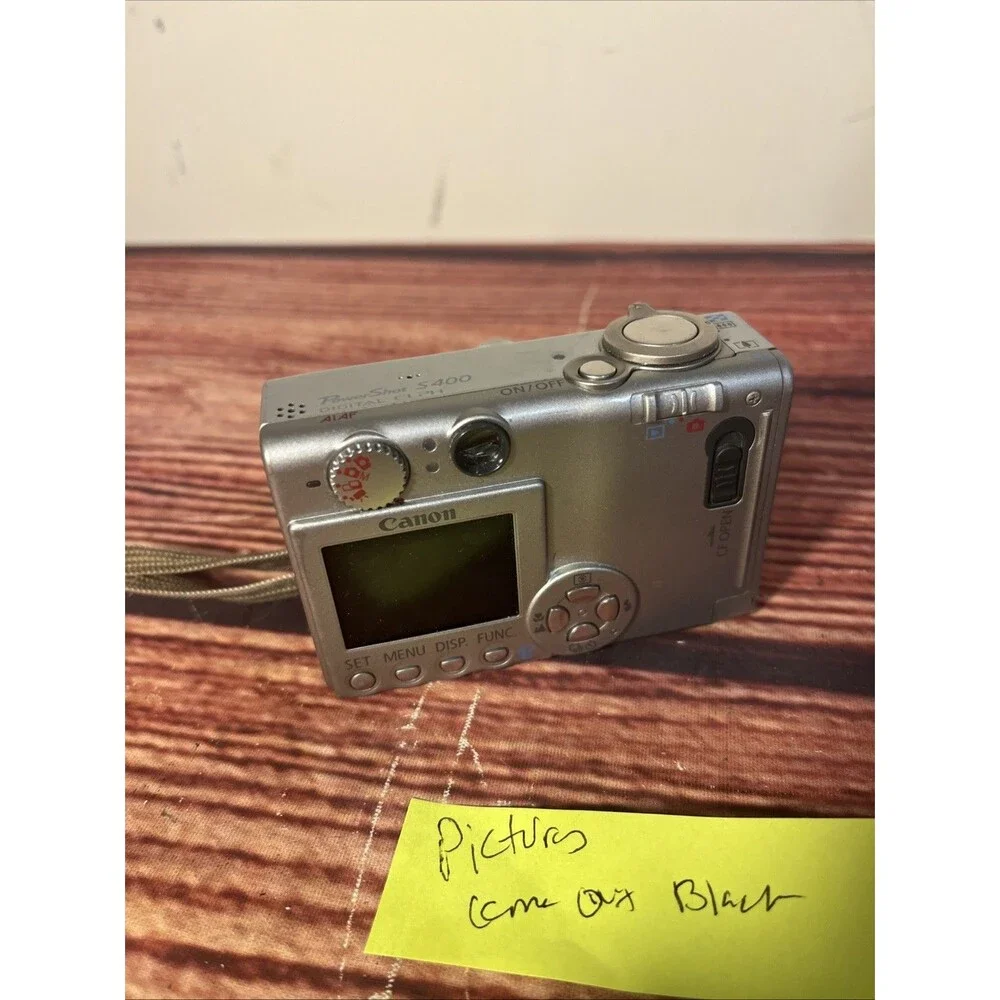 Canon Powershot S400 Silver Elph Digital Camera 4.0MP